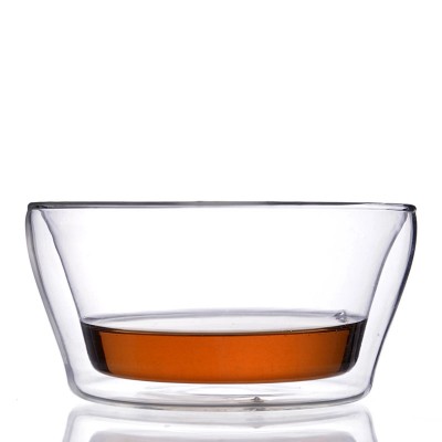 Unique Personalized 500ml Double Wall Glass Salad Bowl