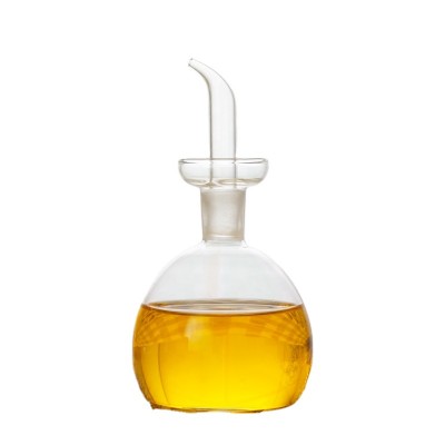 Wholesale oil vinegar bottle from handmade blown oil pot