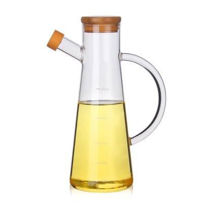 Kitchenware Products Kitchenware Glass Jar Oil Pot High Borosilicate Glass Oil Bottle