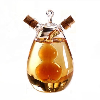 Kitchen olive oil and vinegar glass bottle customized